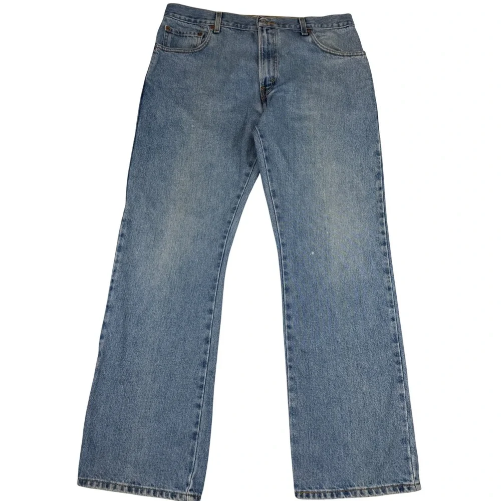 Vintage Levi's 517 Boot Cut Jeans Mens 36x32 Blue Denim Classic Y2K Western